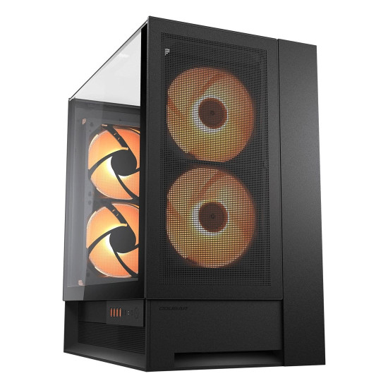 Кутия за компютър COUGAR OmnyX, Mid Tower, Black