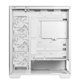 Кутия за компютър DeepCool CG580 4F WH V2, Mid Tower, 2 x USB 3.0, 1 x USB Type-C Gen 2, 1 x Audio, White