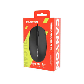 Мишка CANYON M-10, Black