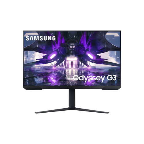 Монитор Samsung Odyssey G32A LS32AG320NUXEN, 32 инча, FHD 1920x1080, 165Hz, 1ms, 1xHDMI, 1xDisplayPort