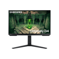 Монитор Samsung Odyssey G4 G40B LS25BG400EUXEN, 25 инча, 1920x1080, IPS, 240Hz, 1ms, G-Sync, FreeSync, HDMI, DisplayPort