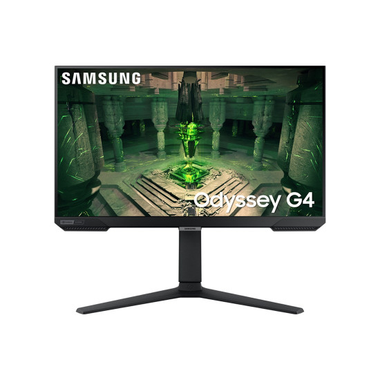 Монитор Samsung Odyssey G4 G40B LS25BG400EUXEN, 25 инча, 1920x1080, IPS, 240Hz, 1ms, G-Sync, FreeSync, HDMI, DisplayPort