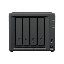 NAS устройство Synology DiskStation DS425+, Tower, 4 гнезда за 3.5 инча SATA HDD/SSD, 2 GB, 4 ядра