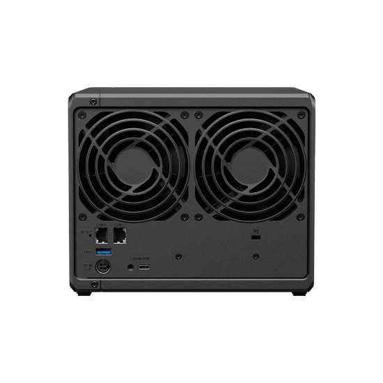 NAS устройство Synology DiskStation DS925+, 4-bay, AMD Ryzen V1500B, 4GB RAM, 2x RJ-45 2.5GbE LAN, 2x USB 3.2
