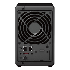 NAS устройство Synology DS723+, 2-bay, AMD Ryzen R1600, 2GB RAM, 2x 1GbE RJ-45, 1x USB 3.2