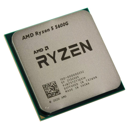Процесор AMD Ryzen 5 5600G, 6C/12T, 4.4GHz, 19MB, 65W, AM4, MPK с Охладител