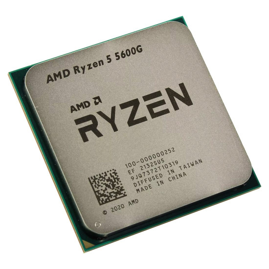 Процесор AMD Ryzen 5 5600G, 6C/12T, 4.4GHz, 19MB, 65W, AM4, MPK с Охладител