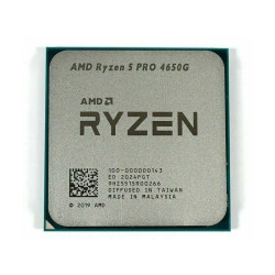 Процесор AMD Ryzen 5 PRO 4650G, 6C/12T, 4.3GHz Max, 11MB, 65W, AM4, Tray без Охладител