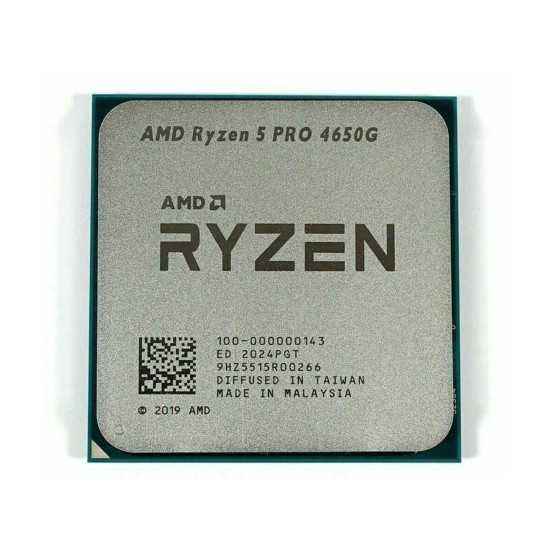 Процесор AMD Ryzen 5 PRO 4650G, 6C/12T, 4.3GHz Max, 11MB, 65W, AM4, Tray без Охладител