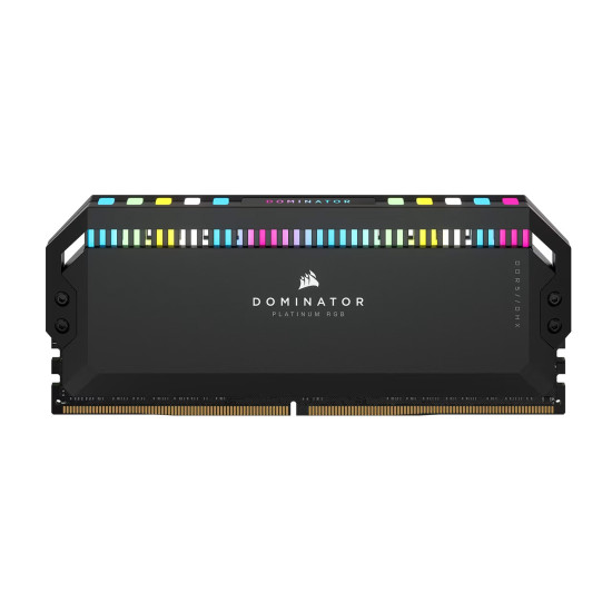 RAM памет Corsair Dominator Platinum RGB, 32GB (2x16GB) DDR5, 6200MT/s, CL36, Kit of 2