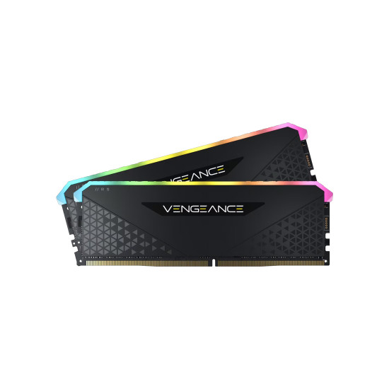 RAM памет Corsair Vengeance RGB RS, 16GB (2x8GB) DDR4, 3600MT/s, CL18, Kit of 2