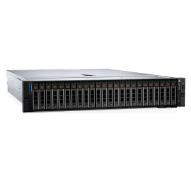 Сървър Dell PowerEdge R760xs, 2.5 инча шаси с до 16 SAS/SATA диска, Intel Xeon Silver 4510, 32 GB RDIMM DDR5 5600, 480 GB SATA SSD, без Riser