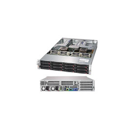 Сървър Supermicro SYS-6029P-TR, Intel Xeon Silver 4210R, 32 GB DDR4, RAID контролер SAS 9361-8i 12 Gb/s, 8 вътрешни SAS/SATA порта, 2 x 1.92 TB Samsung SM883 SATA SSD