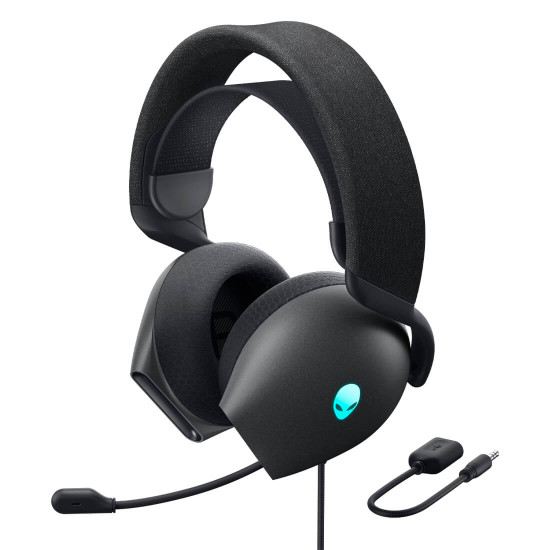 Слушалки Alienware Wired Gaming Headset, AW520H, Dark Side of the Moon