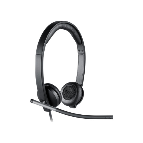 Слушалки Logitech H650e, USB-A, 32 mm  Drivers, Black