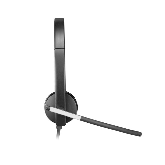Слушалки Logitech H650e, USB-A, 32 mm  Drivers, Black
