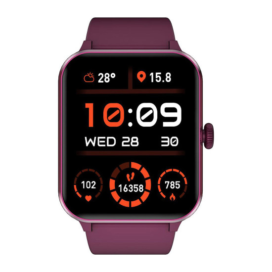 Смарт часовник Blackview R50, 47 mm, Claret