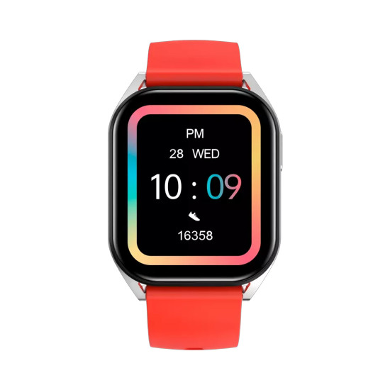 Смарт часовник Canyon Chatter SW-58 BT-CALL, 52 mm, Silver Red