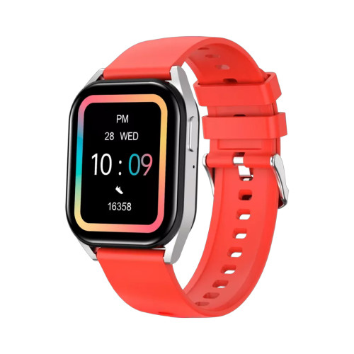 Смарт часовник Canyon Chatter SW-58 BT-CALL, 52 mm, Silver Red