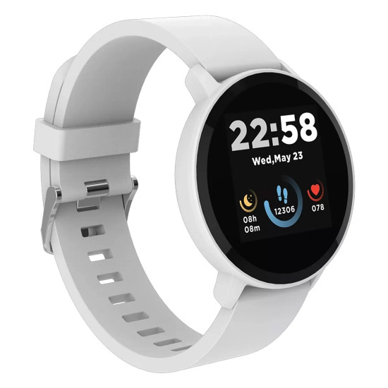Смарт часовник CANYON Lollypop SW-63, 43 mm, Silver White