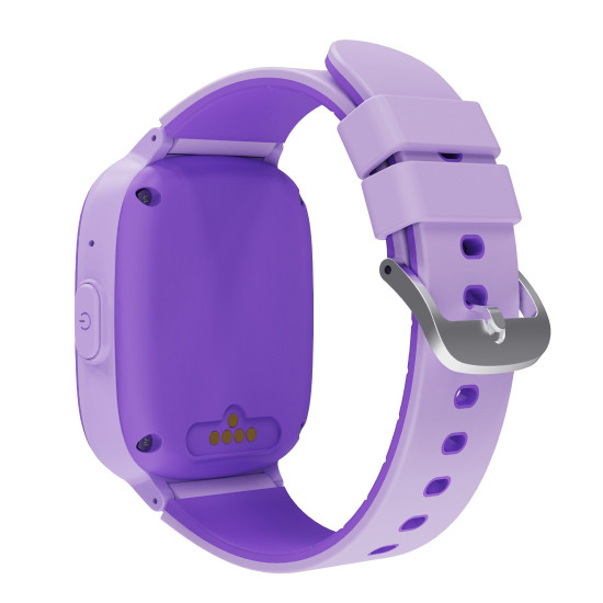 Смарт часовник CANYON Sunny KW-48 Kids, 4G, видео, GPS, игри и музика, Violet