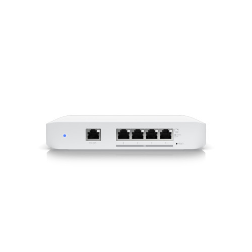 Суич Ubiquiti UniFi USW-Flex-XG, Layer 2, 5 порта, 4x 10GbE, 1x PoE+ вход, 82Gbps