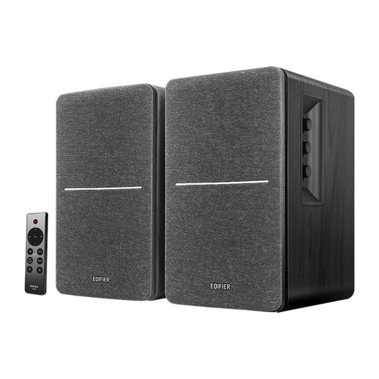 Тонколони EDIFIER R1280DB, 2.0 система, 2x21W RMS, Bluetooth 5.1, Optical, Coaxial, RCA, Black