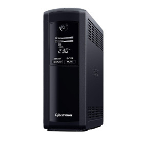 UPS устройство CyberPower AVR, 1600VA/960W, VP1600ELCD, Line-Interactive, LCD дисплей, 4 x Schuko