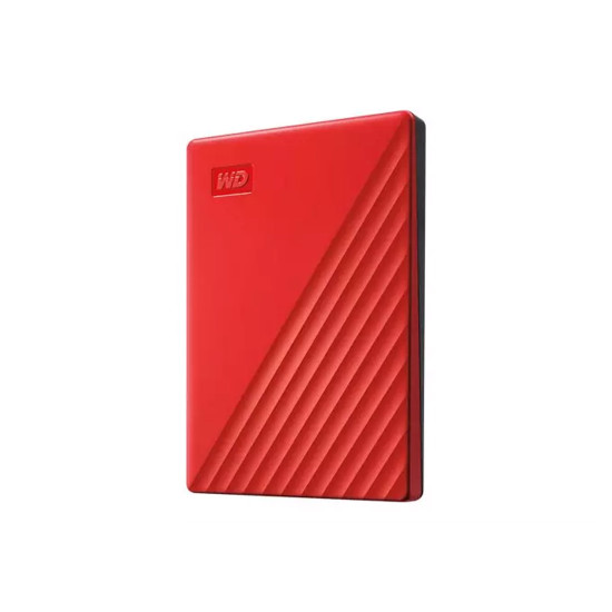 Външен твърд диск WD My Passport, 2TB, USB 3.2 Gen 1, 2.5 инча, Red – WDBYVG0020BRD-WESN Външен твърд диск WD My Passport, 2TB, USB 3.2 Gen 1, 2.5 инча, Red – WDBYVG0020BRD-WESN
