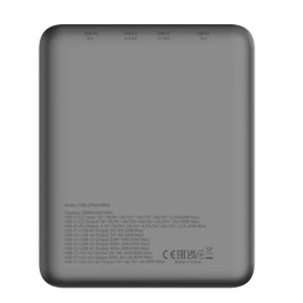 Външна батерия Canyon PB-2008, 20000 mAh, USB-C PD 100W, 2 x USB-A QC 3.0, Dark Grey