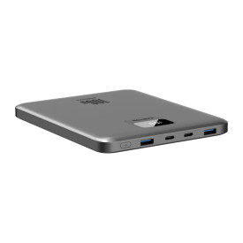 Външна батерия Canyon PB-2008, 20000 mAh, USB-C PD 100W, 2 x USB-A QC 3.0, Dark Grey