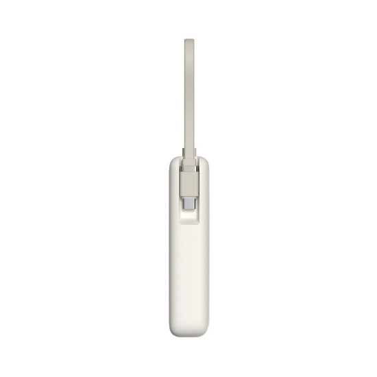 Външна батерия Xiaomi, 20000 mAh, 67 W, вграден кабел, Tan