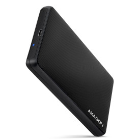 Външна кутия за диск AXAGON EE25-SLC SuperSpeed, USB-C, USB-A, 2.5 инча HDD/SSD
