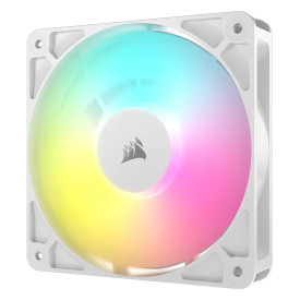 Вентилатор Corsair RS120 ARGB, 120 мм, 2100 RPM, 72.8 CFM, 36 dBA, 4 Pin PWM, White