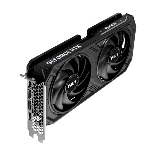 Видеокарта Palit GeForce RTX 4060Ti Dual, 8GB GDDR6, 128-bit, 1x HDMI 2.1, 3x DP 1.4a, 1x 8-pin