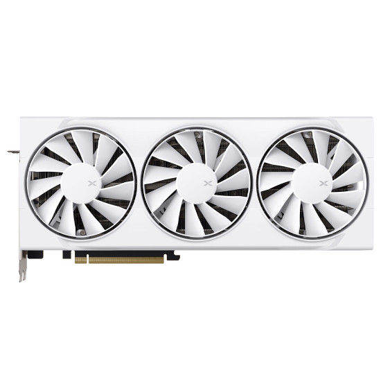 Видеокарта XFX Swift AMD Radeon RX 9070 OC White Triple Fan Gaming Edition, 16GB GDDR6, 256-bit, 800W, 1xHDMI 2.1, 3xDP 2.1