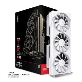 Видеокарта XFX Swift AMD Radeon RX 9070 OC White Triple Fan Gaming Edition, 16GB GDDR6, 256-bit, 800W, 1xHDMI 2.1, 3xDP 2.1