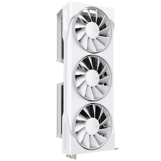 Видеокарта XFX Swift AMD Radeon RX 9070 OC White Triple Fan Gaming Edition, 16GB GDDR6, 256-bit, 800W, 1xHDMI 2.1, 3xDP 2.1