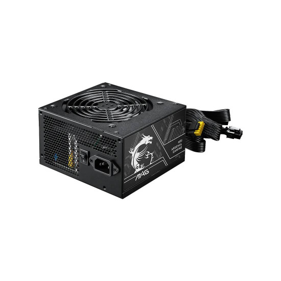 Захранване MSI MAG A650BN PCIE5 II, 650 W, 80 Plus Bronze, OVP, OCP, SCP, OPP, UVP защити, 150 x 140 x 86 mm