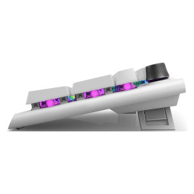 Безжична клавиатура Alienware Tri-Mode Wireless Gaming, AW920K, Lunar Light