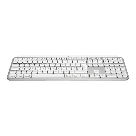 Безжична клавиатура LOGITECH MX Keys S for Mac, Pale Gray