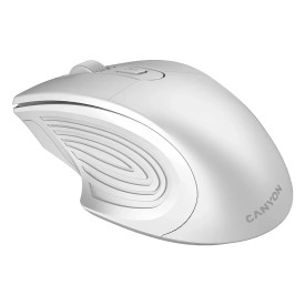 Безжична мишка CANYON MW-15, Pearl White