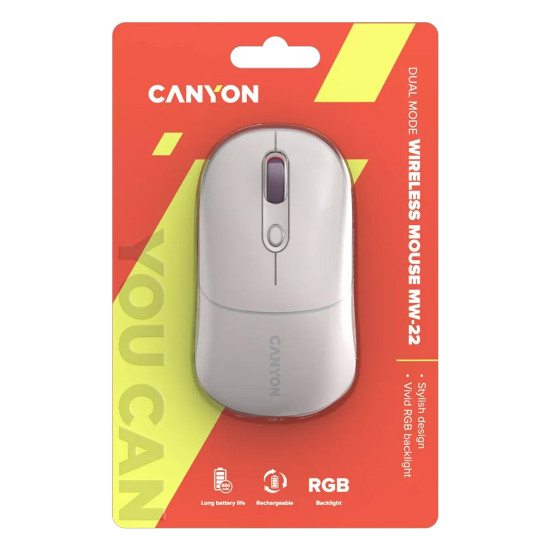Безжична мишка CANYON MW-22, Rice