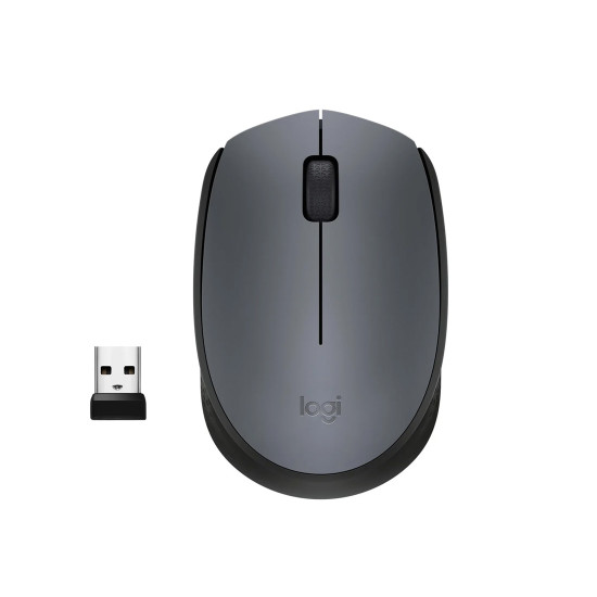 Безжична мишка Logitech M170, Grey