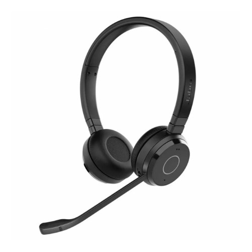 Безжични слушалки Jabra Evolve 65 TE Stereo, Bluetooth, USB, 3.5 мм жак, 150 - 7000 Hz, Black