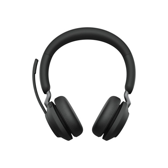 Безжични слушалки Jabra Evolve2 65 MS Stereo, Bluetooth, USB-A, Black