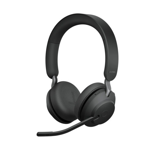 Безжични слушалки Jabra Evolve2 65 MS Stereo, Bluetooth, USB-A, Black