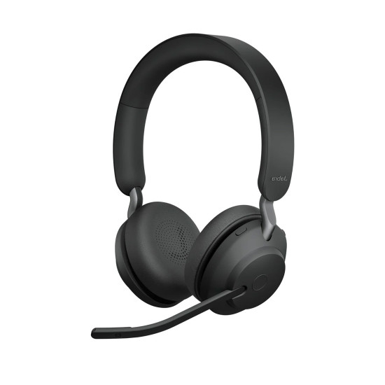 Безжични слушалки Jabra Evolve2 65 MS Stereo, Bluetooth, USB-A, Black