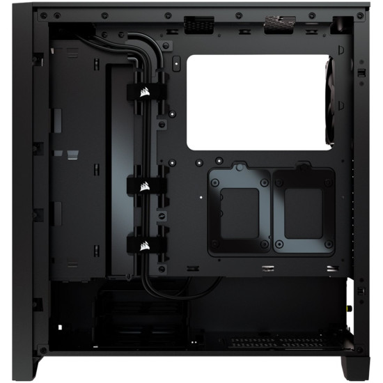 Кутия за компютър Corsair 4000D Airflow Tempered Glass Mid-Tower, Black