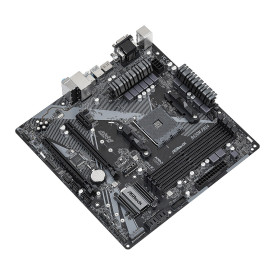 Дънна платка ASRock B450M PRO4, AM4, 4x DDR4, 1x PCIe 3.0 x16